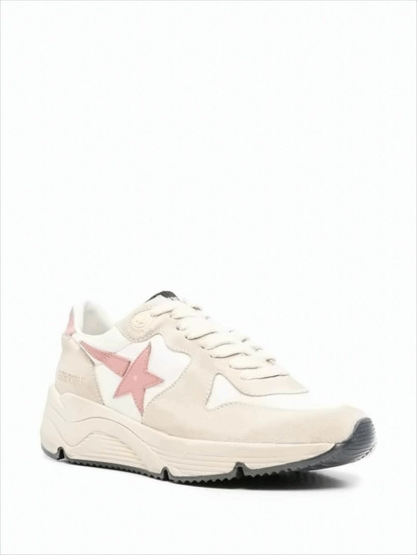 Golden Goose Sporty Nappa Leather And Suede Sneakers With Signature Star