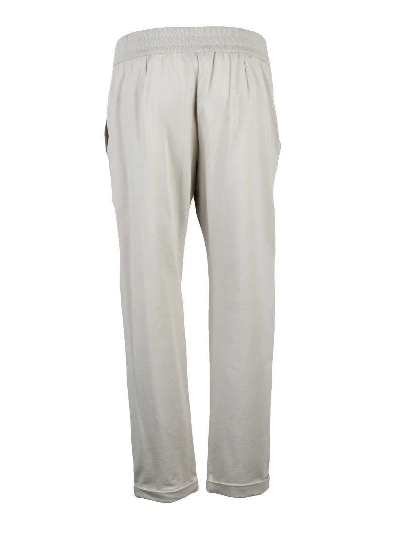 Brunello Cucinelli Women's Trousers - Beige