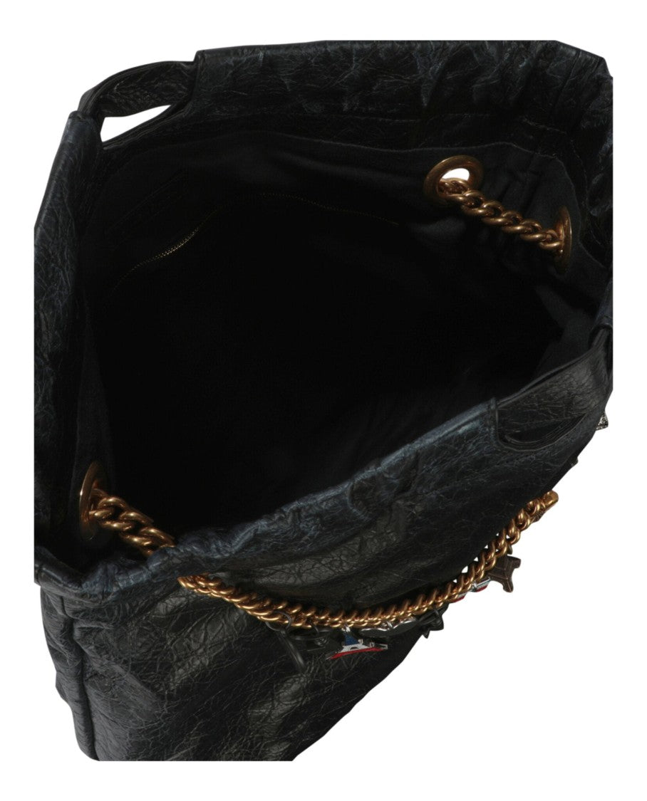 Balenciaga Crush Leather Medium Tote