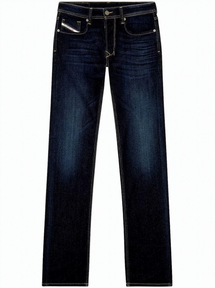Diesel Regular Fit Denim Jeans With Classic Five-Pocket Design