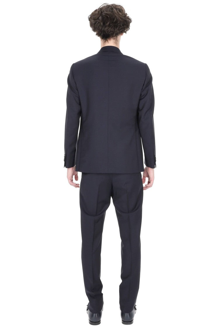 Caruso Norma Wool-Mohair Tailored Suit