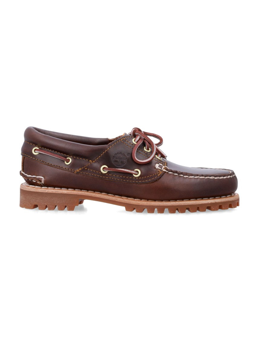 Timberland Authentic Eye Rawhide Lacing Boat Shoes