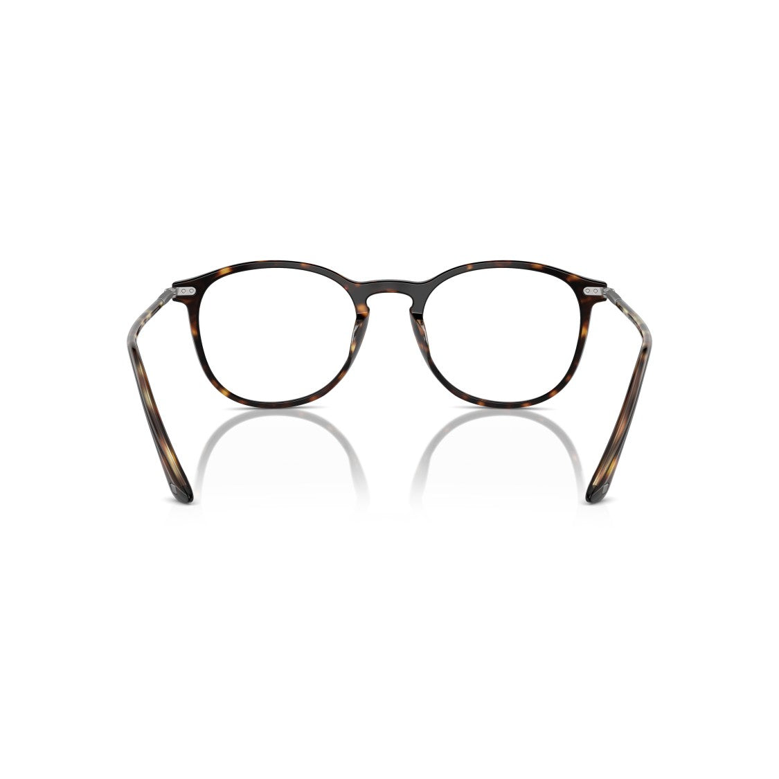 Giorgio Armani 0Ar7125 Tortoiseshell Pattern Acetate Eyeglasses With Slim Metal Accents