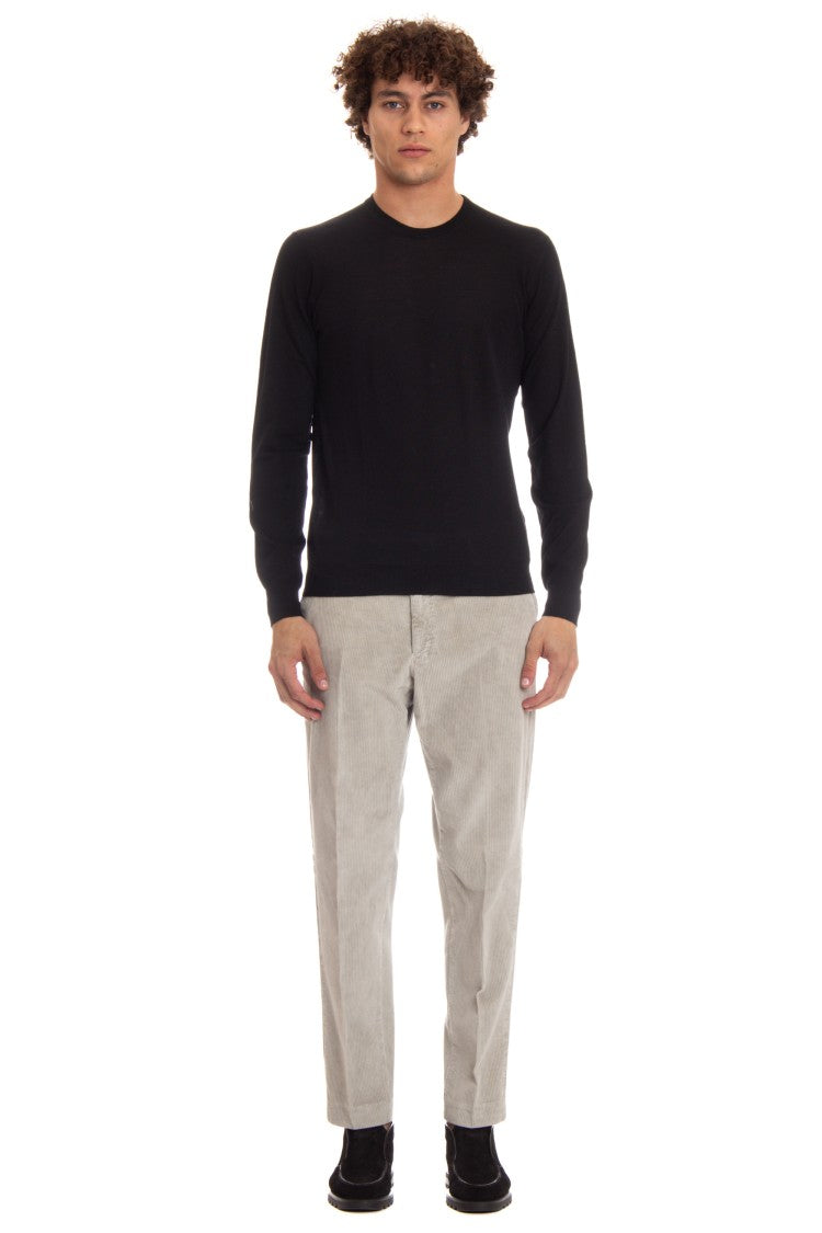 Drumohr Super 140’S Wool Crewneck Sweater
