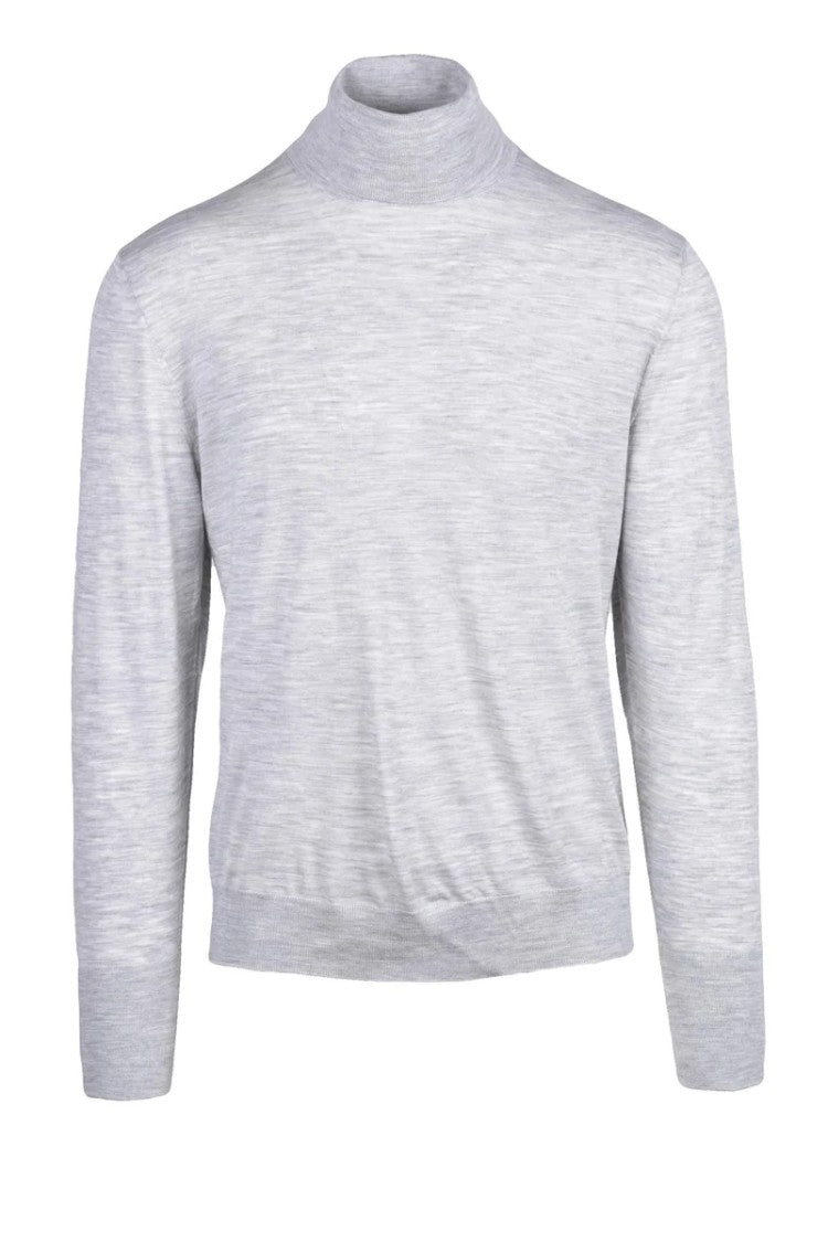 Eleventy Wool Turtleneck - Grey