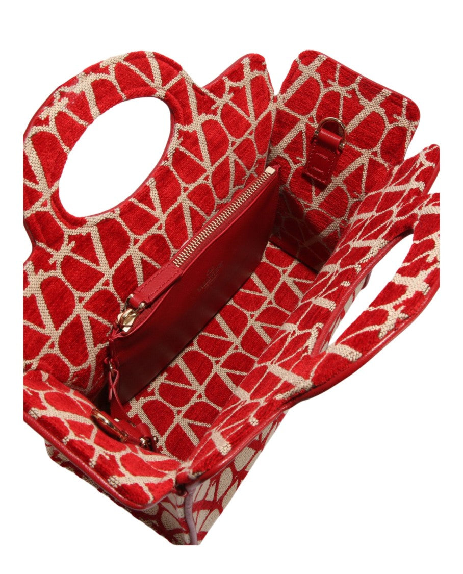 Valentino Le Troisième Toile Iconographe Small Shopping Bag