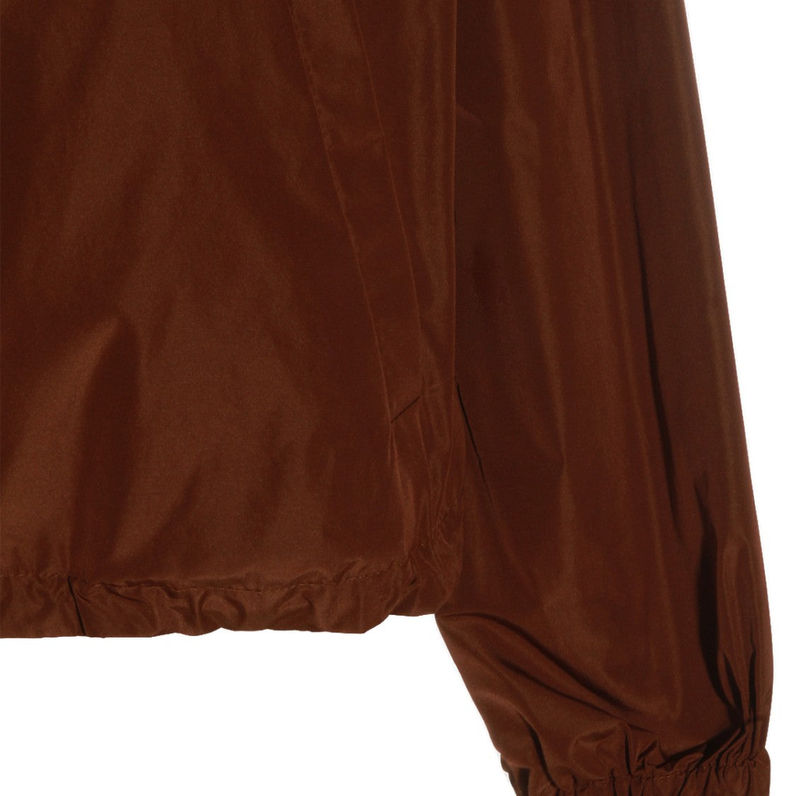 Herno Brown Jacket With High Collar