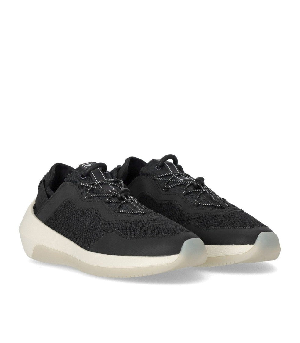 Emporio Armani Travel Essential Black Sneaker