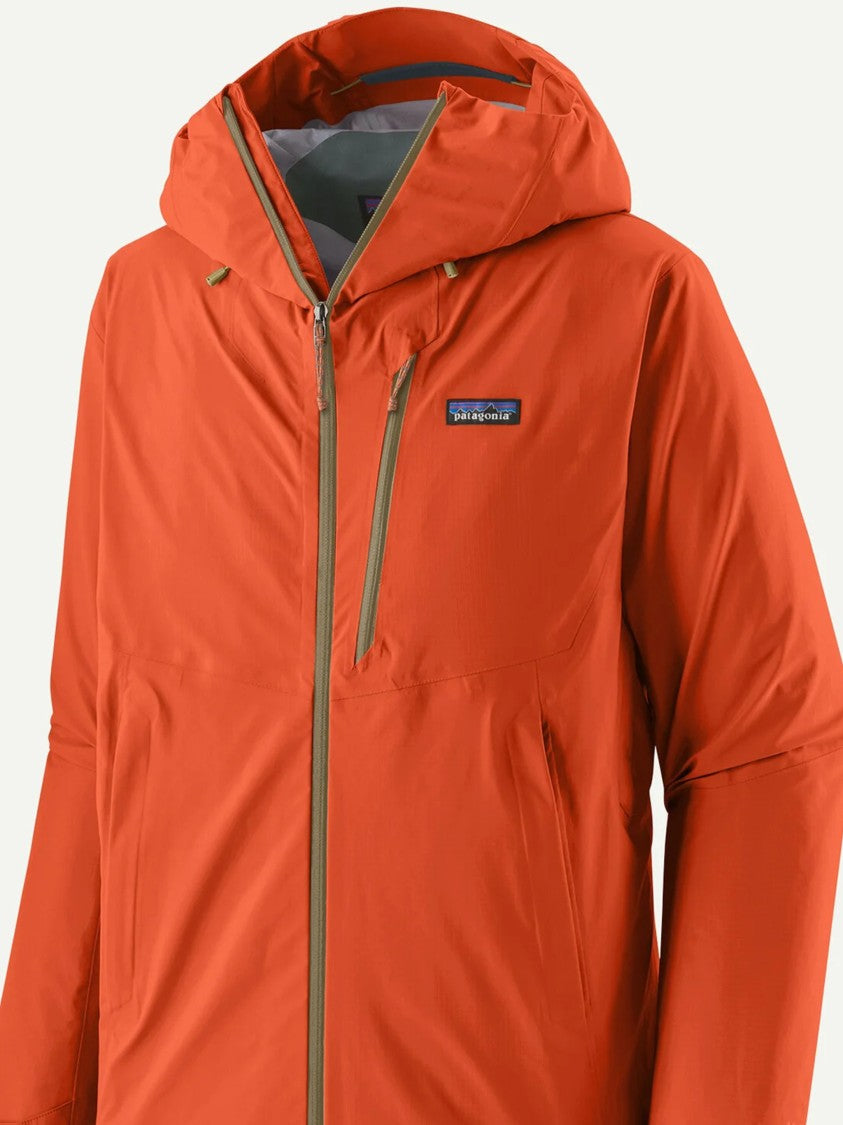 Patagonia Orange Granite Crest Rain Rain Jacket
