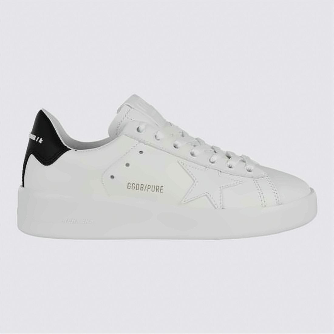 Golden Goose Pure Star Low-Top Sneakers With Contrasting Heel Tab