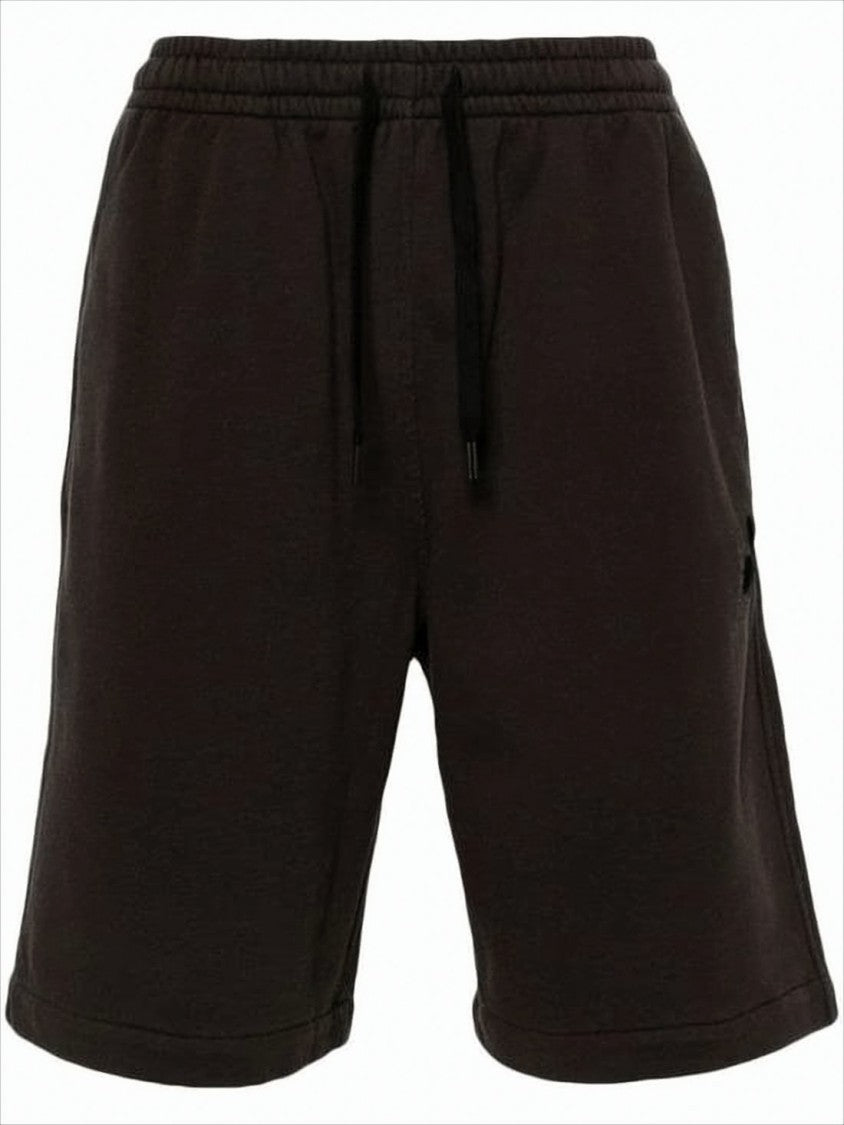 Isabel Marant Relaxed Fit Black Shorts With Drawstring Waistband