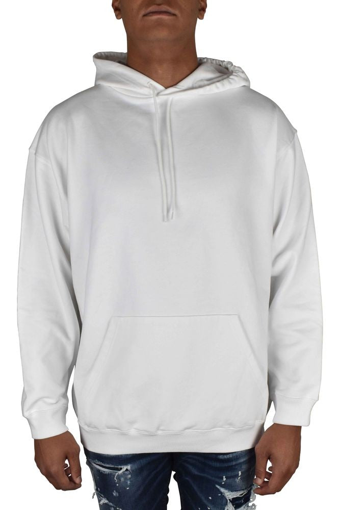 Balenciaga Hooded White Cotton Sweatshirt With Iconic Logo