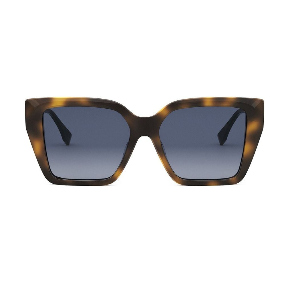 Fendi Ff Diamonds Oversized Square Ff Diamonds Sunglasses