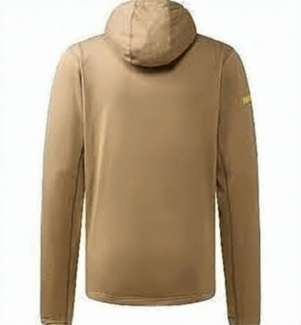 Haglöfs Clean-Design Brown Jacket With Zipper Closure And Hood