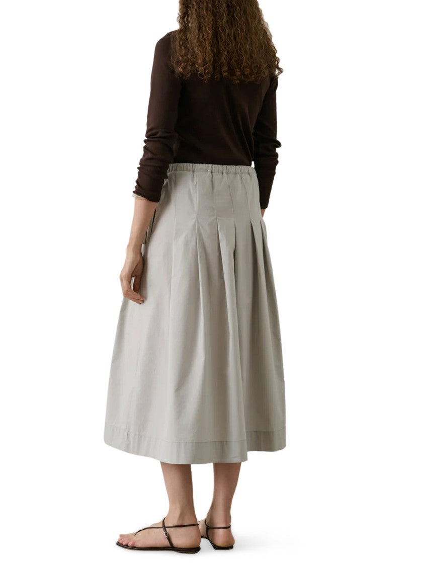 Soeur Midi-Length Skirt With Box Pleats
