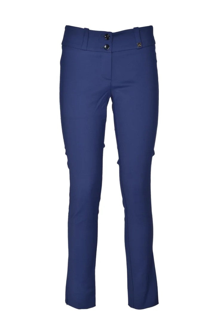 Try Me Cropped Multicolor Trousers With Tailored Detailing