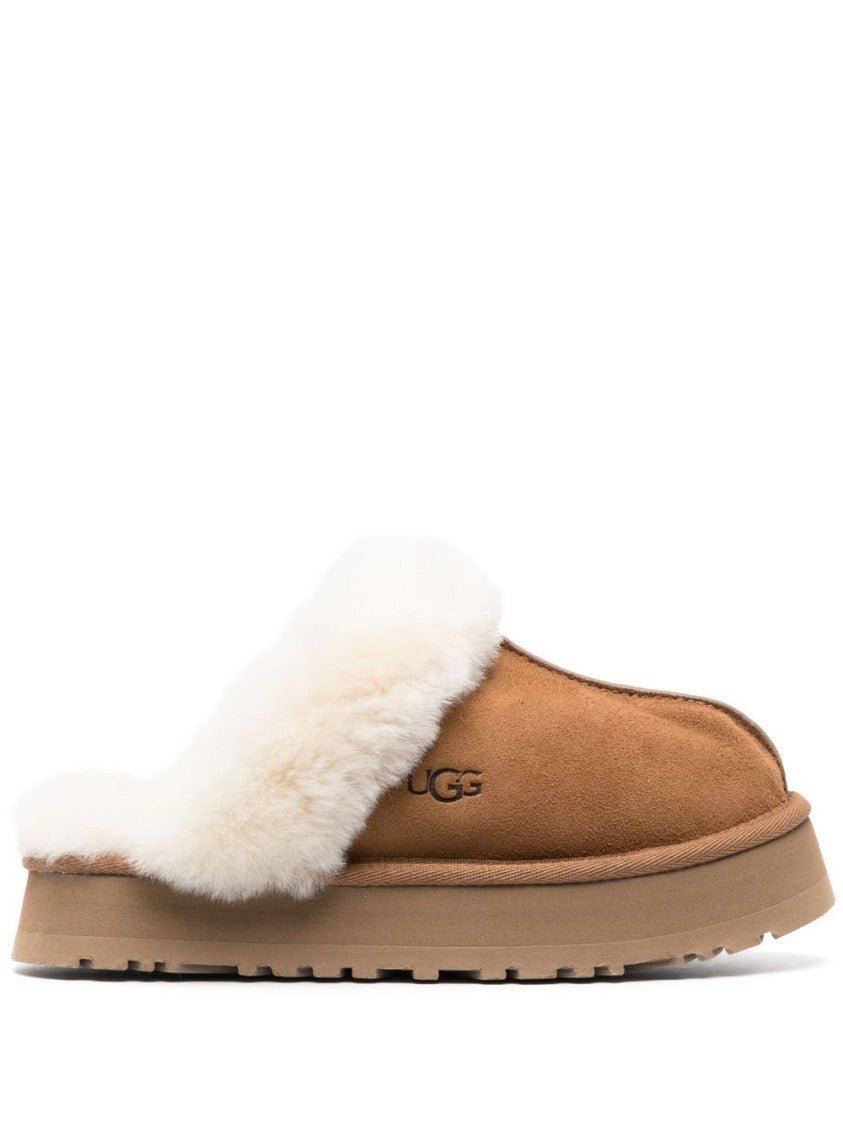 Ugg Brown Suede Slip-On Sandals