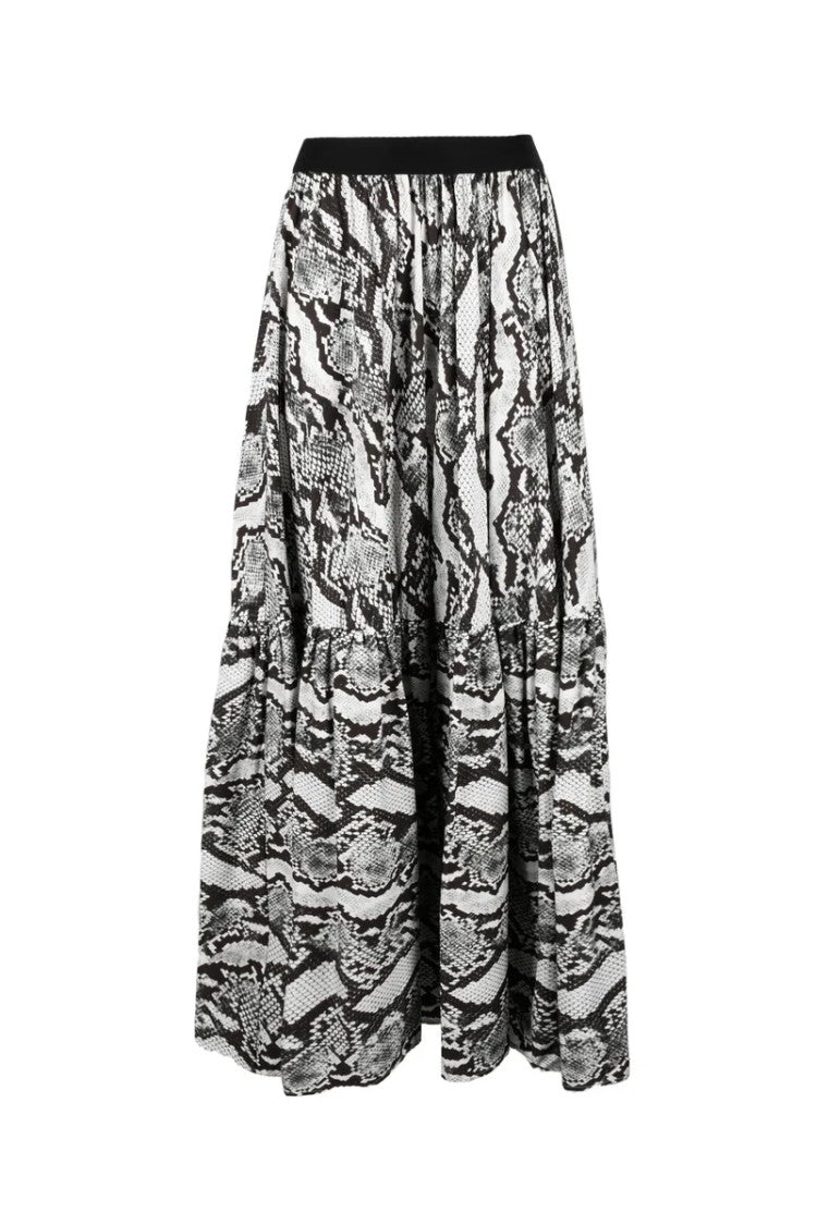 Aglini Women's Skirt - Black/White