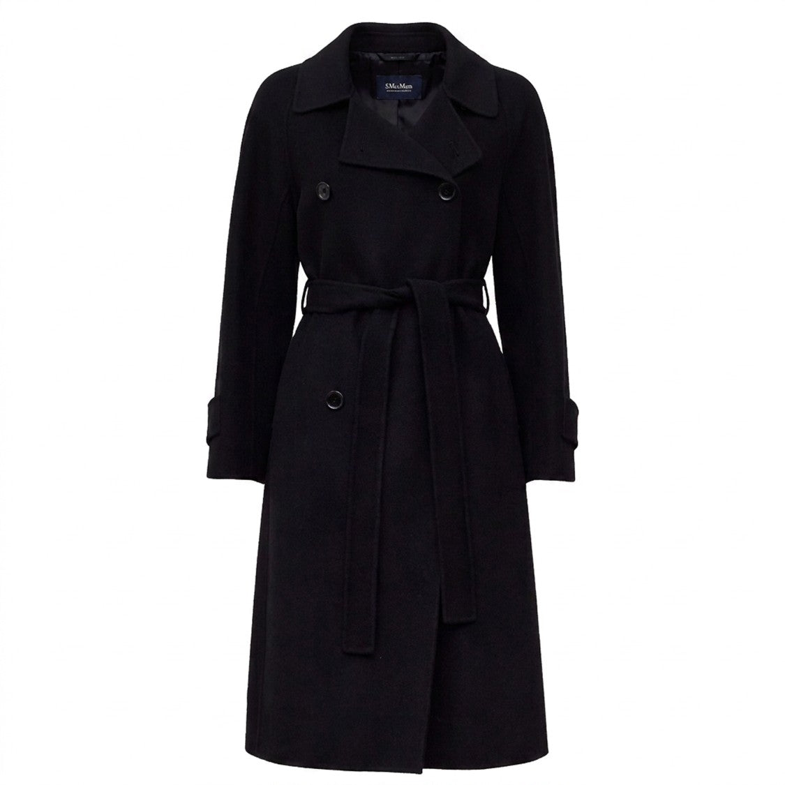 Max Mara Samanta Double Drap Raglan Wool Coat