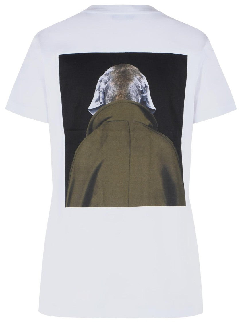 Max Mara White Cotton Calca Sweatshirt