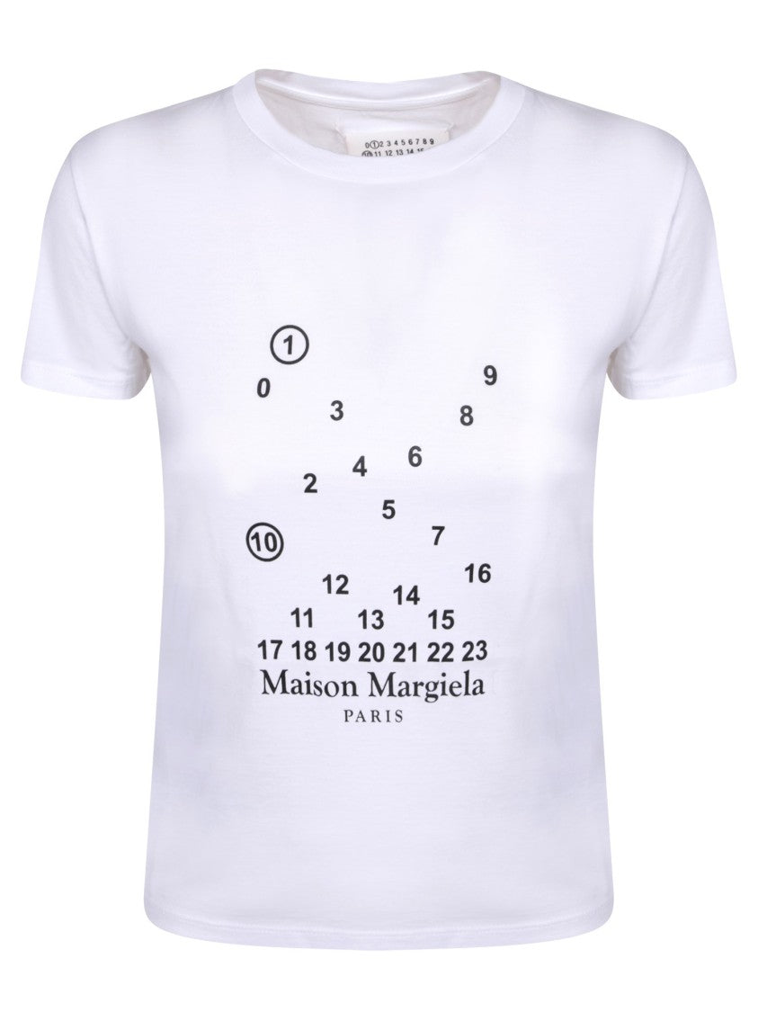 Maison Margiela White Cotton T-Shirt
