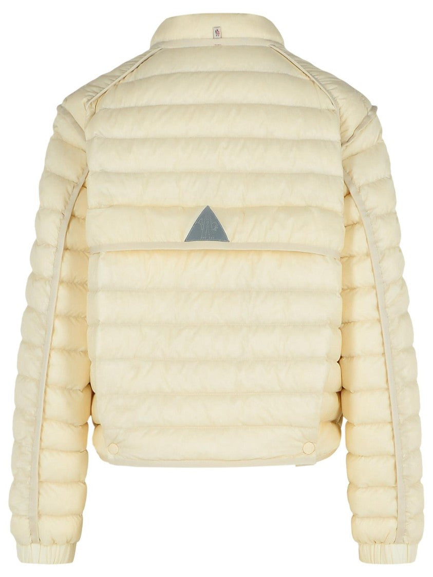 Moncler Grenoble 'Madulain' Ivory Polyester Down Jacket