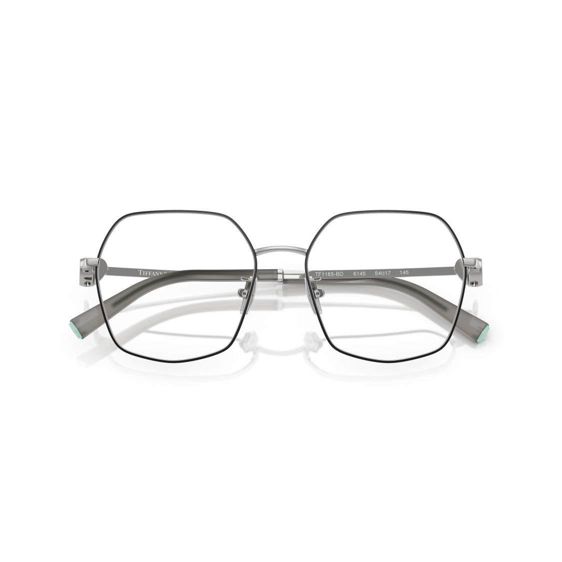 Tiffany & Co. 0Tf1165bd Hexagonal Frame Eyeglasses In Polished Steel