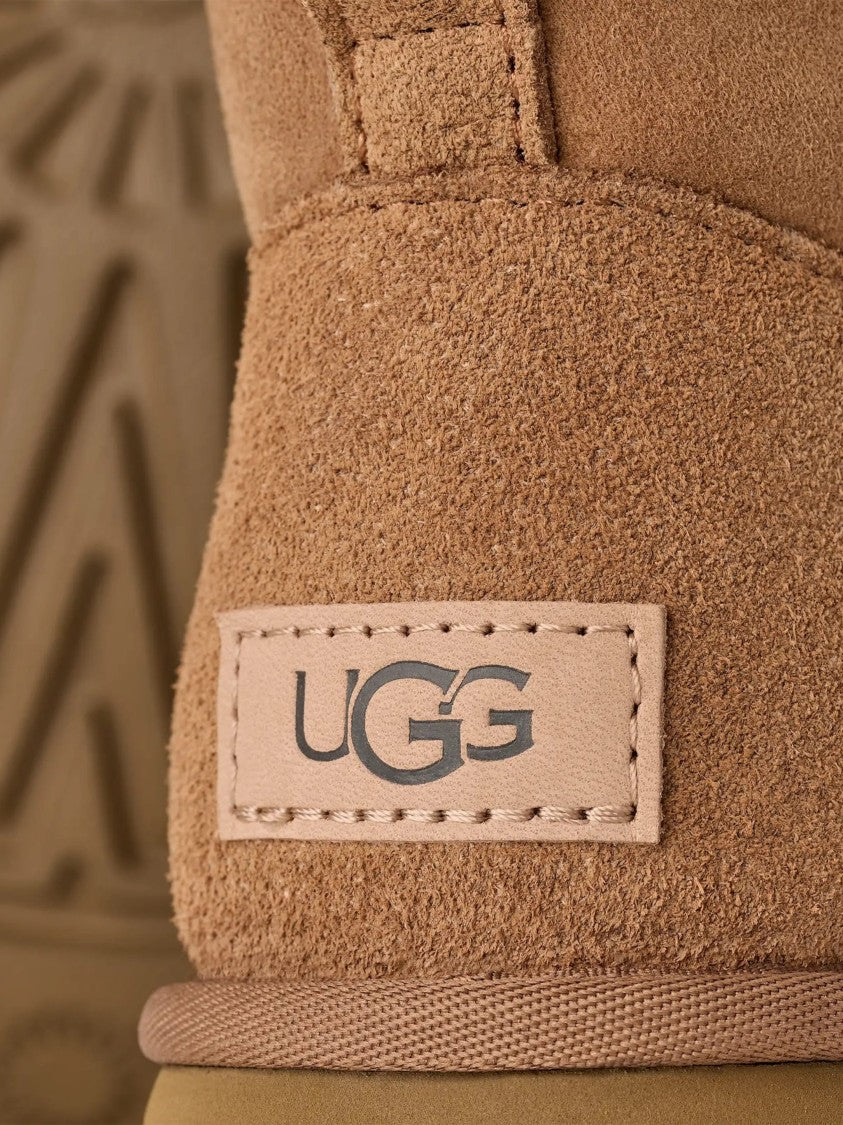 Ugg Classic Mini Ii Shearling Suede Boots