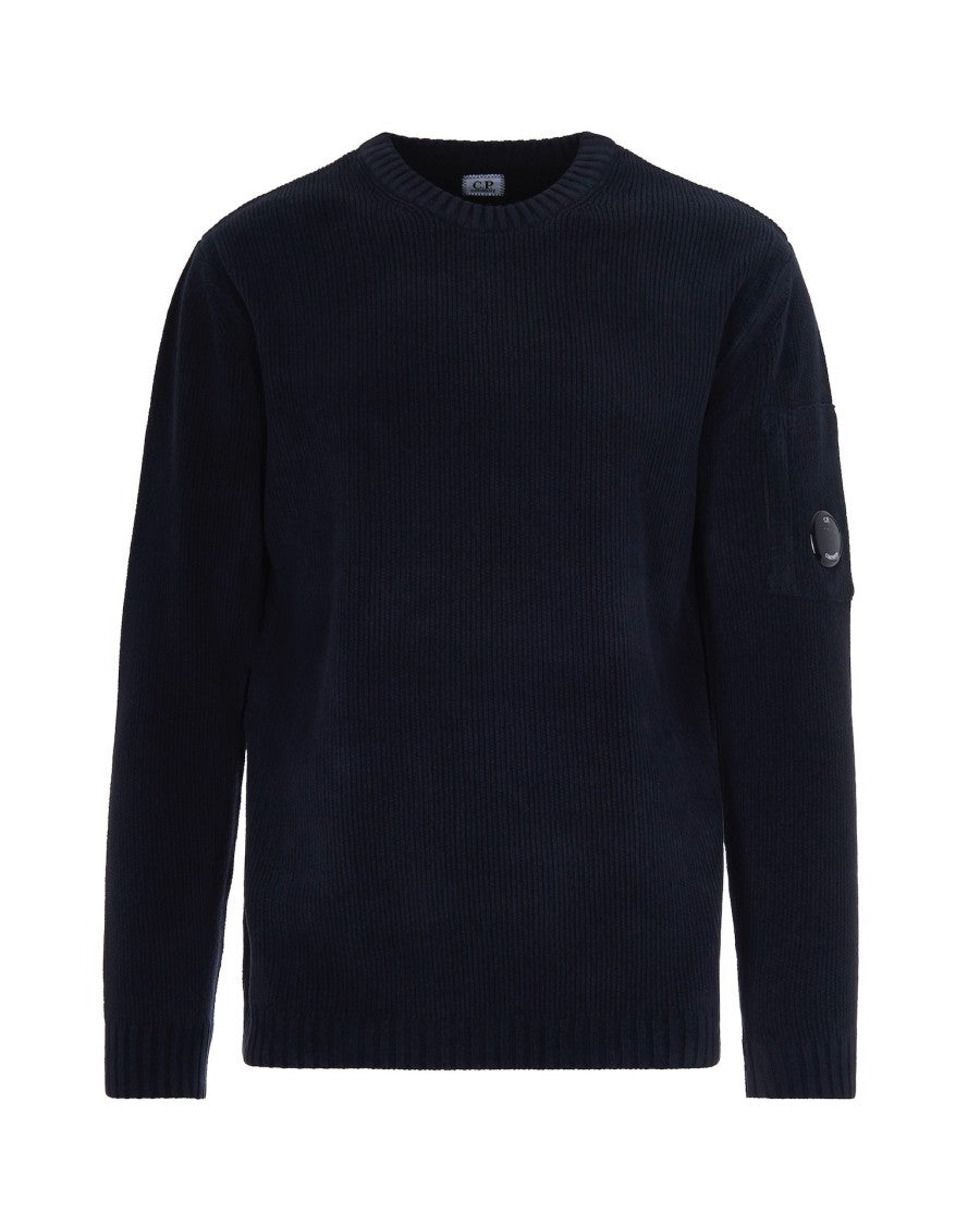 C.P. Company Blue Crewneck Sweater