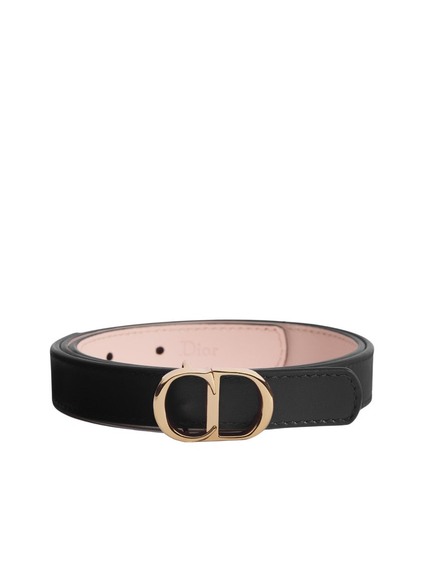 Christian Dior Signature Cd Buckle Leather Belt