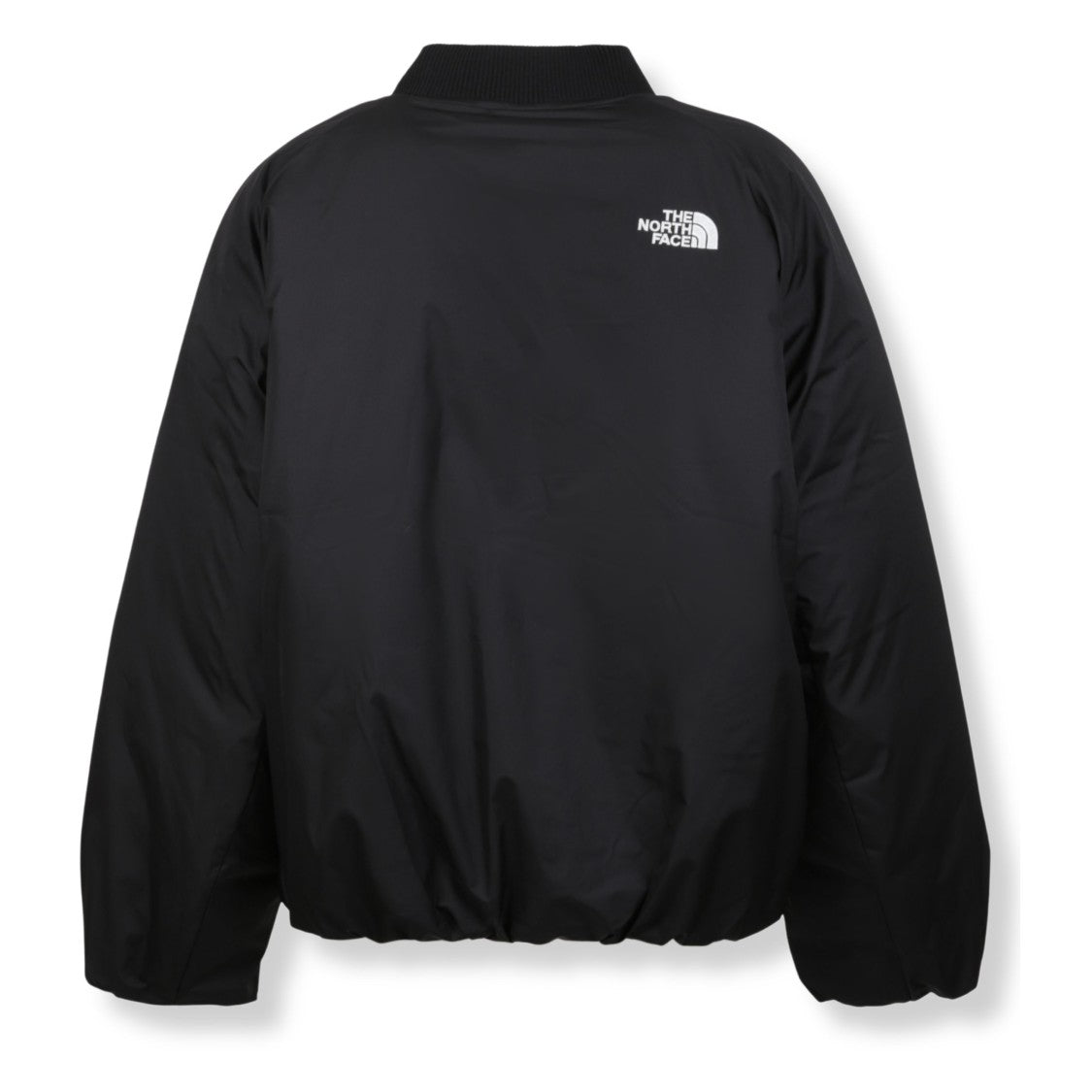 The North Face Classic Bomber Jacket With Zipper Closure And Ribbed Accents