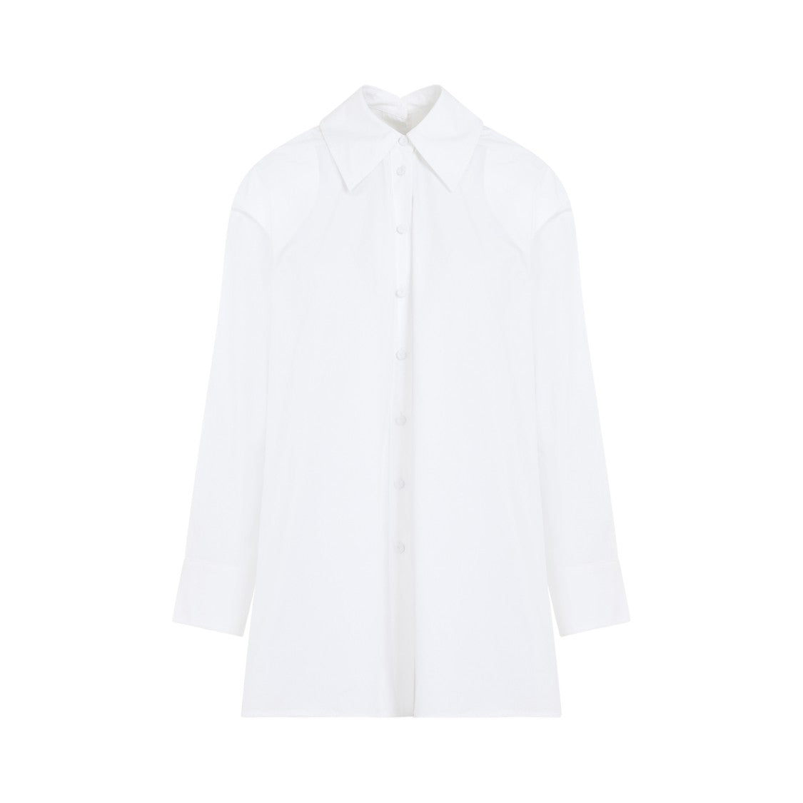Jil Sander Optic White Cotton Shirt