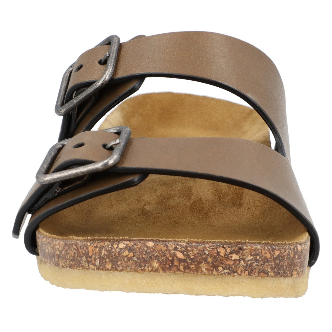 Saint Laurent Smooth Leather "Jimmy" Flat Sandals