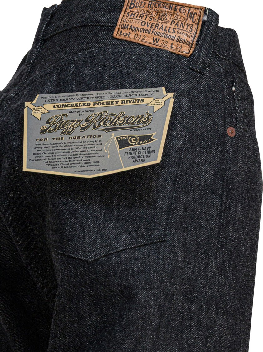 Buzz Rickson's Mid-Rise Selvedge Denim Jeans
