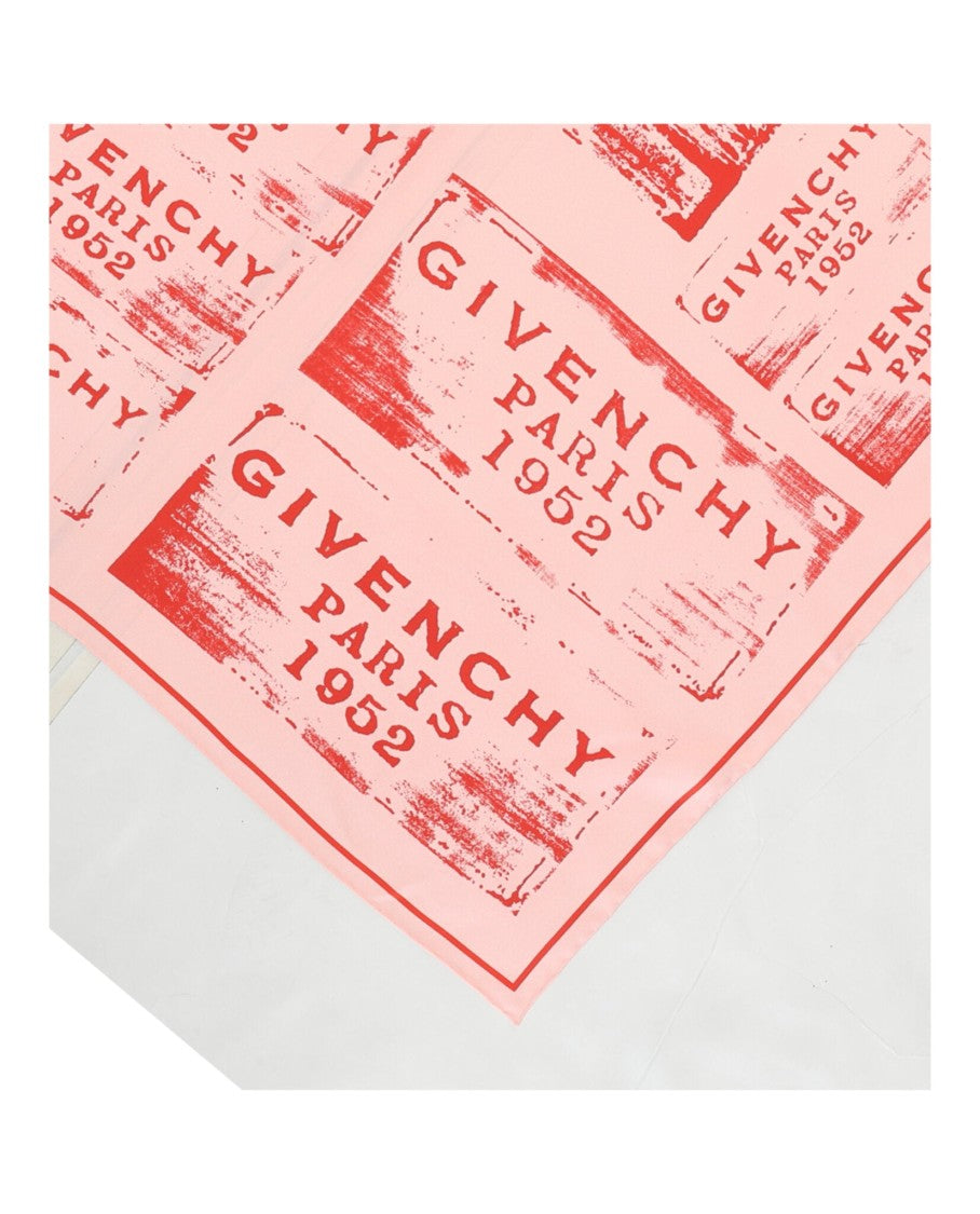 Givenchy Patchwork Stamp Silk Scarf