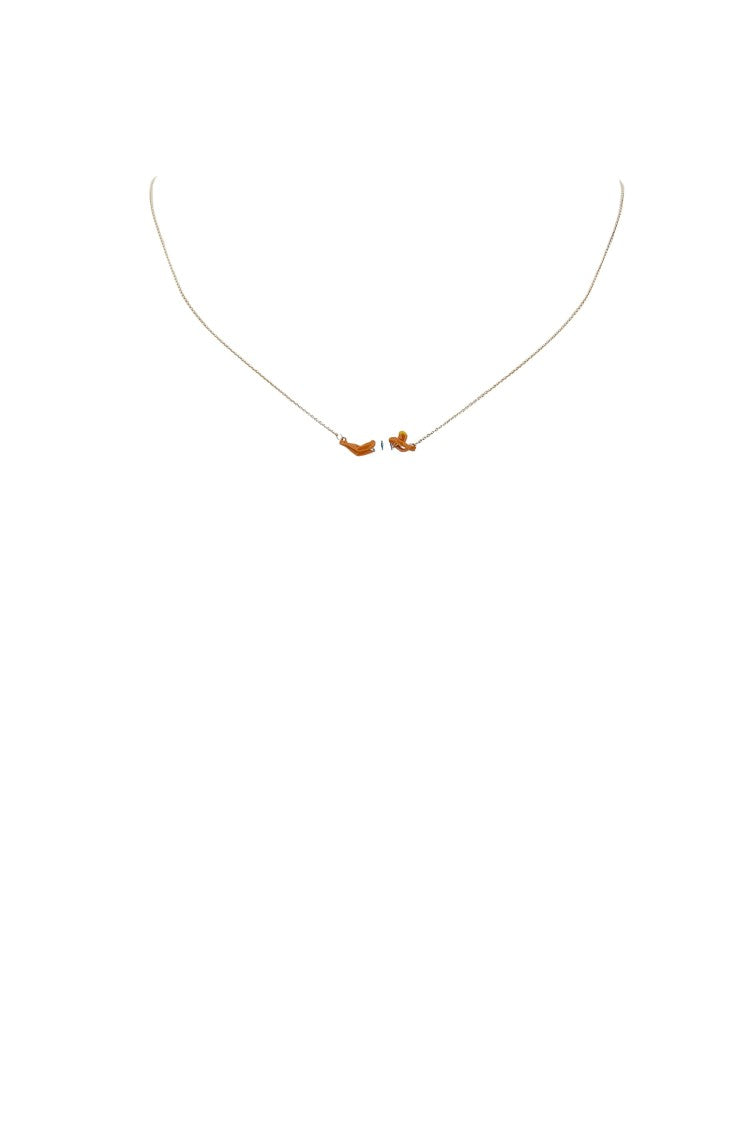 Aliita Nadadora Rayada Sky Blue Necklace