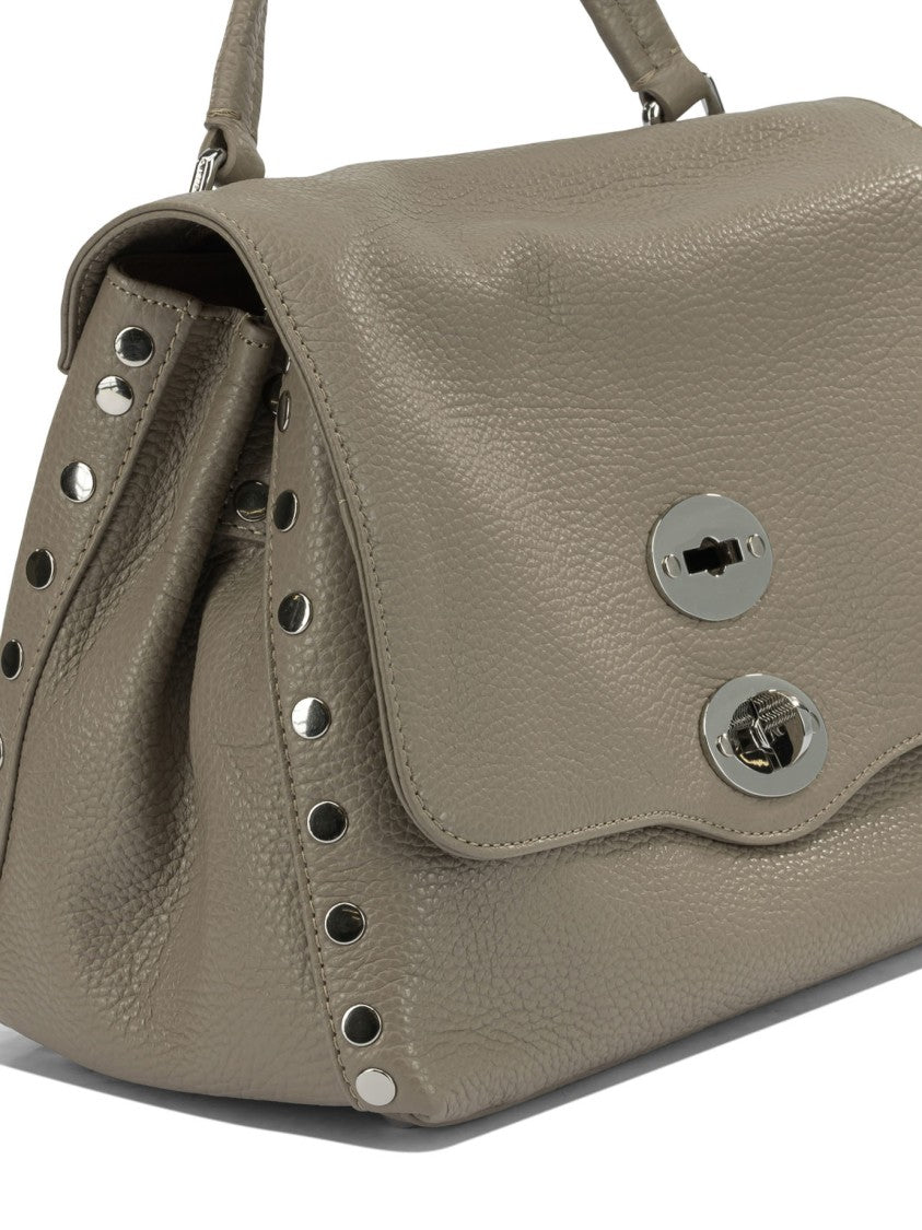Zanellato Grained Leather Shoulder Bag