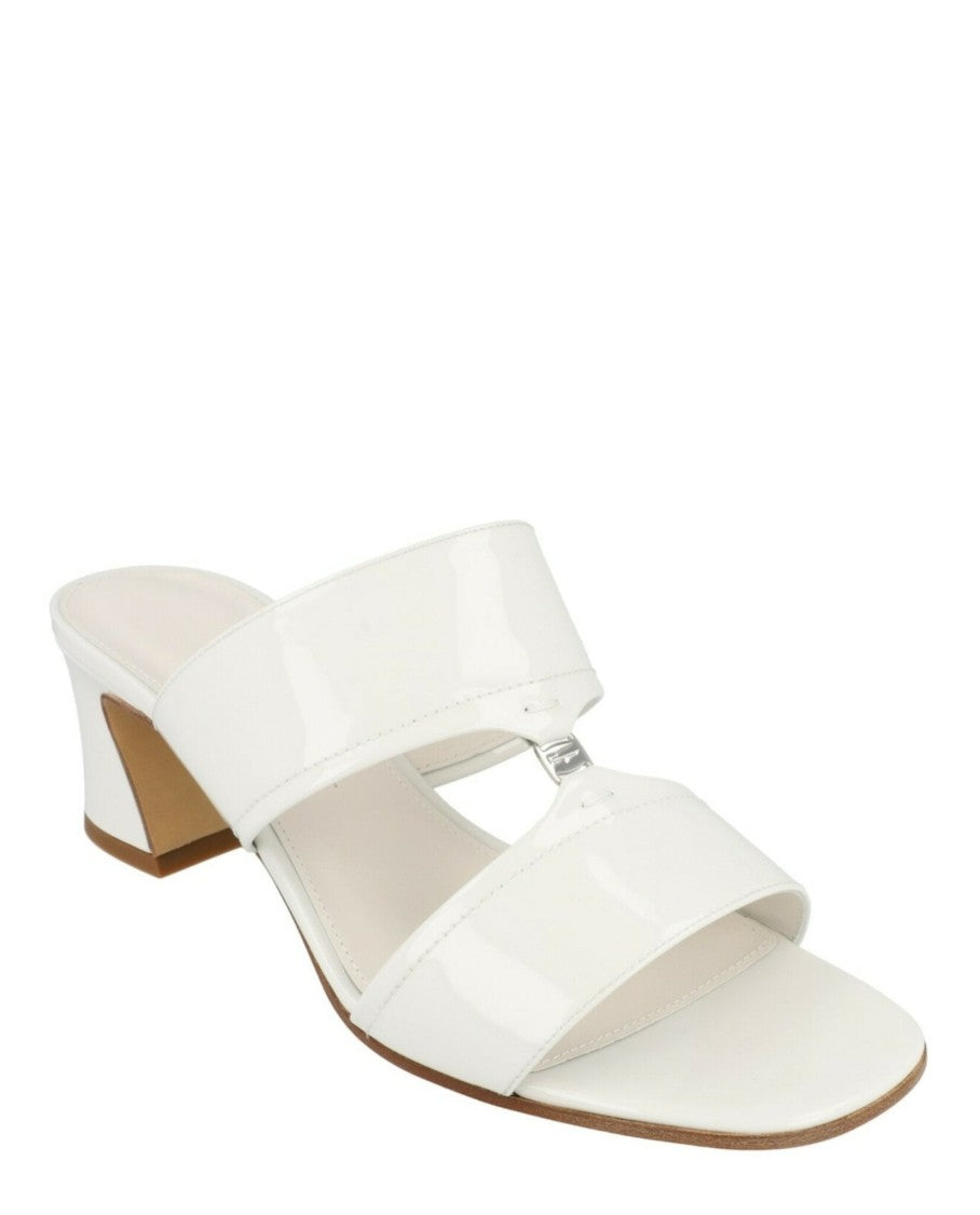 Ferragamo Tot 55 Patent Leather Sandals
