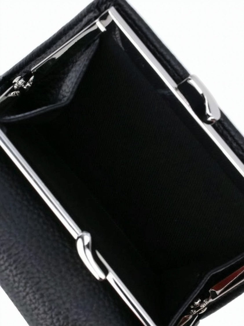 Vivienne Westwood Textured Polyurethane Cardholder Wallet