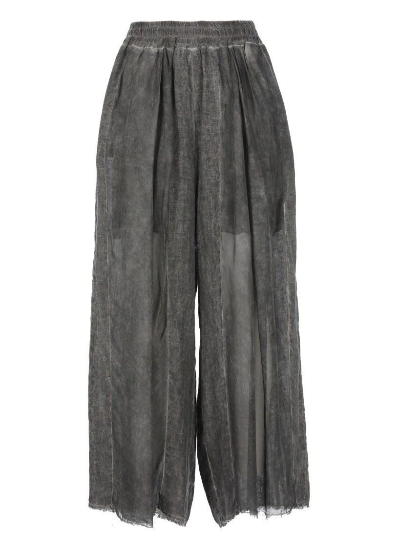 Sanctamuerte Grey Palazzo Pants
