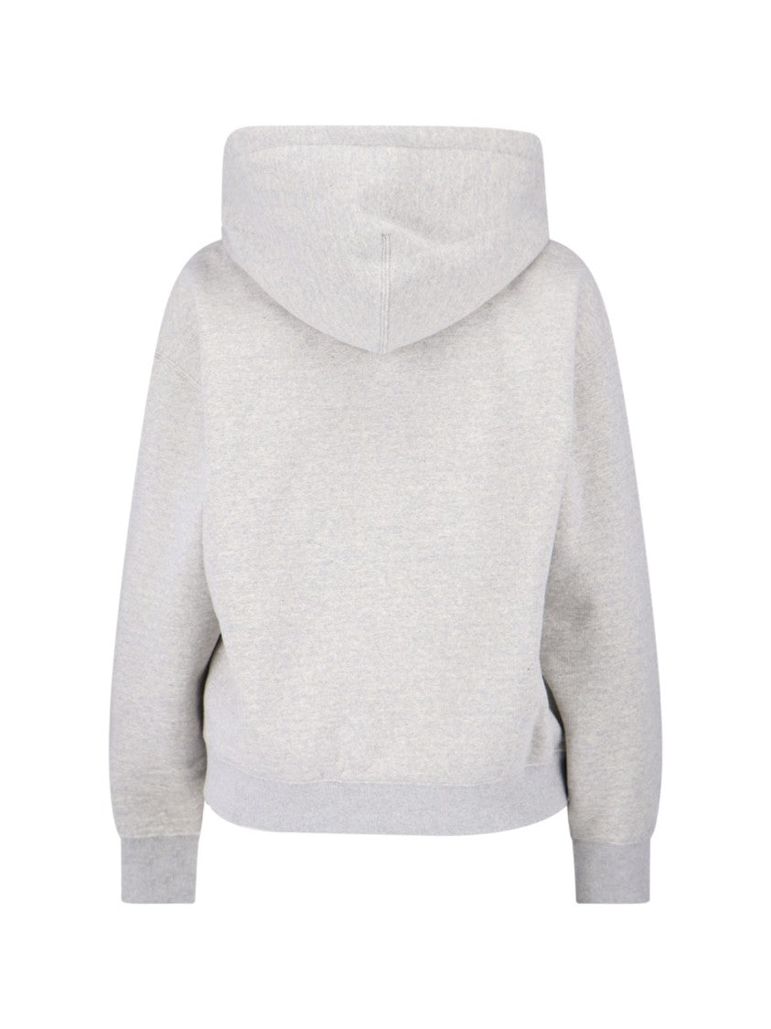 Jil Sander Relaxed Fit Light Grey Hoodie