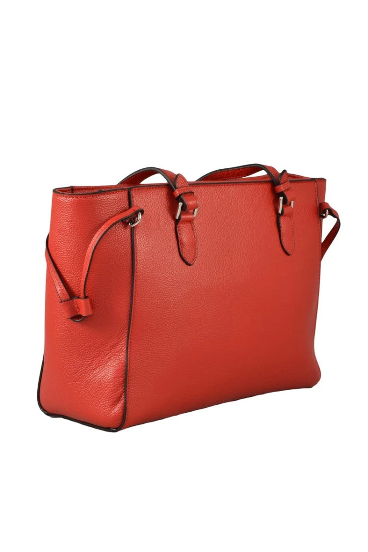Kenzo Leather Shopper - Red