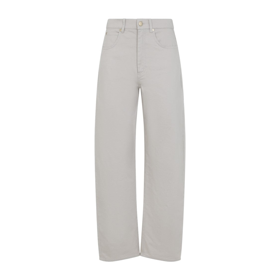 Max Mara Cotton-Elastane Blend Trousers