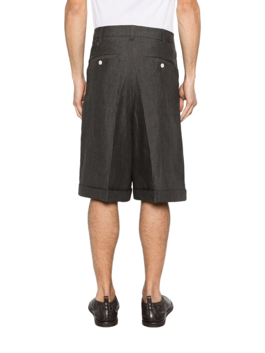 Jacquemus Grey Minimalist Elasticated Waistband Shorts