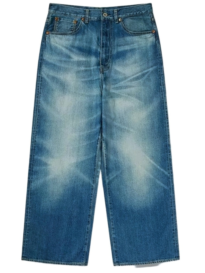 Junya Watanabe Classic Five-Pocket Denim Pants With Vintage Wash