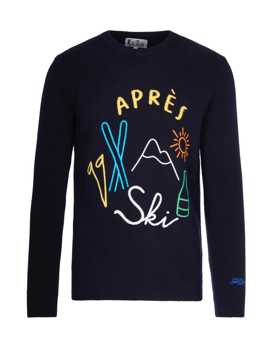 Mc2 Saint Barth Après Ski Blue Jersey