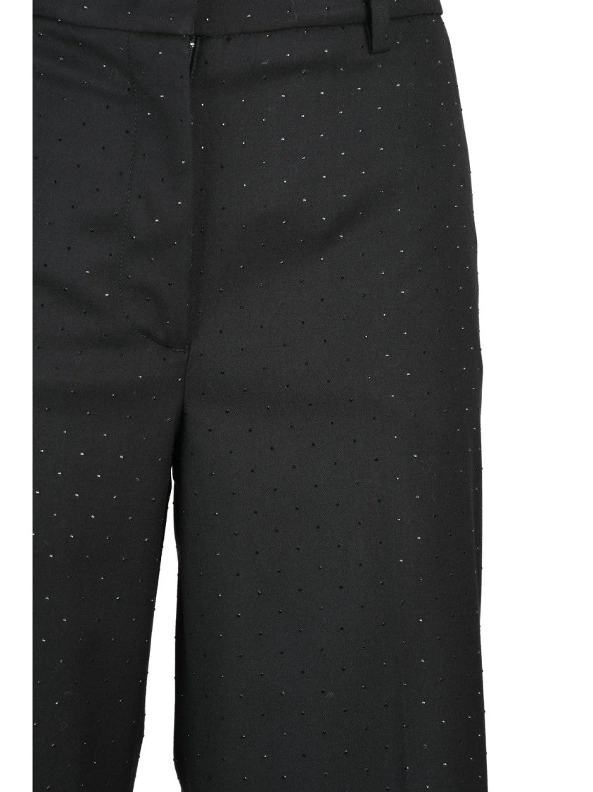 Liu Jo Liu Jo Tapered Leg Chino Trousers - Black
