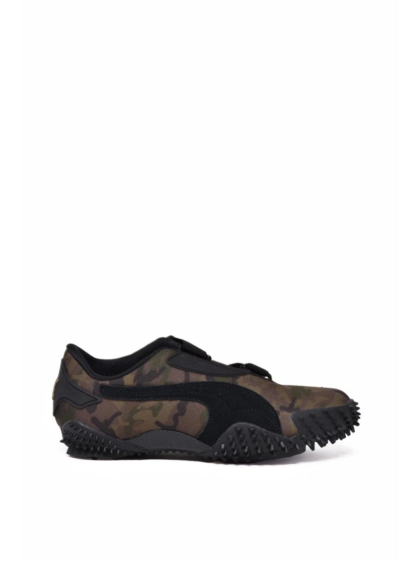 Puma Black Rubber-Blend Camouflage Sneakers