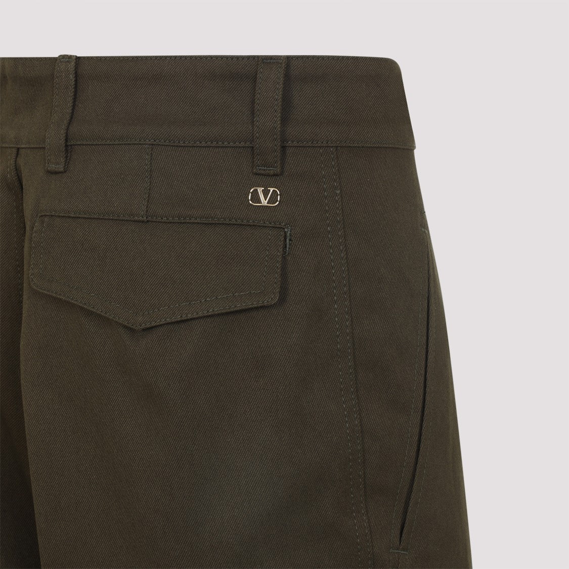 Valentino Straight-Leg Casual Pants With Cargo Pockets