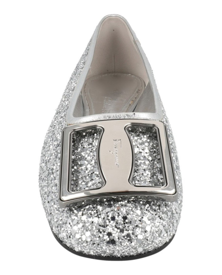 Ferragamo Myrna 15 Glitter Flats